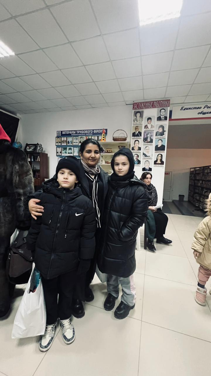 В преддверии  Нового года  комплексным центром «Бабаюртовский район» было организовано  новогоднее празднование для детей СВО,малоимущим и возвращённым Сирийско-Арабских Республик.