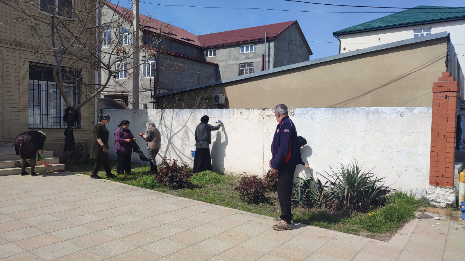 Субботник в центре